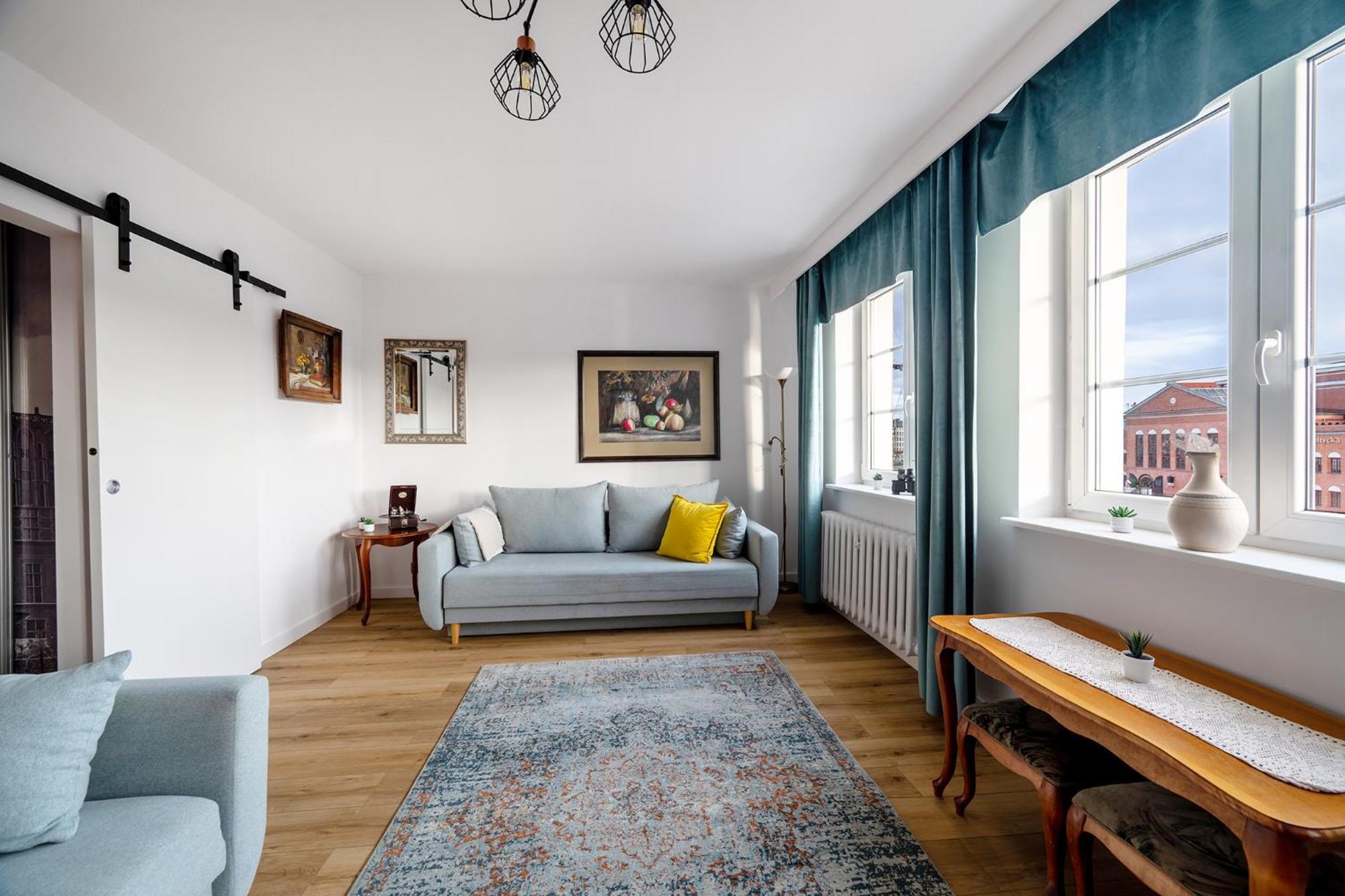 Motlawa River Apartment غدانسك المظهر الخارجي الصورة